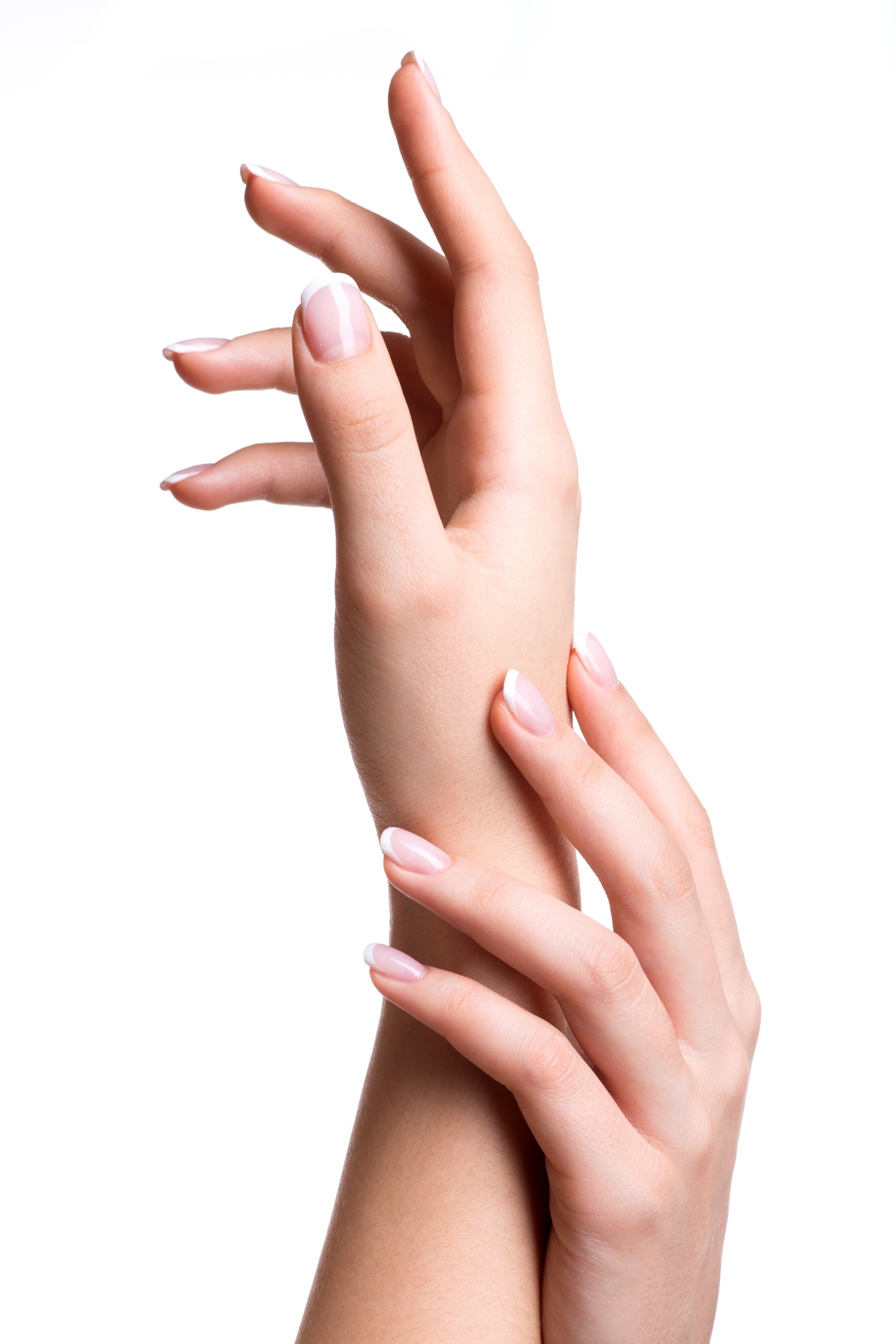 Beautiful woman's hands with beautiful nails